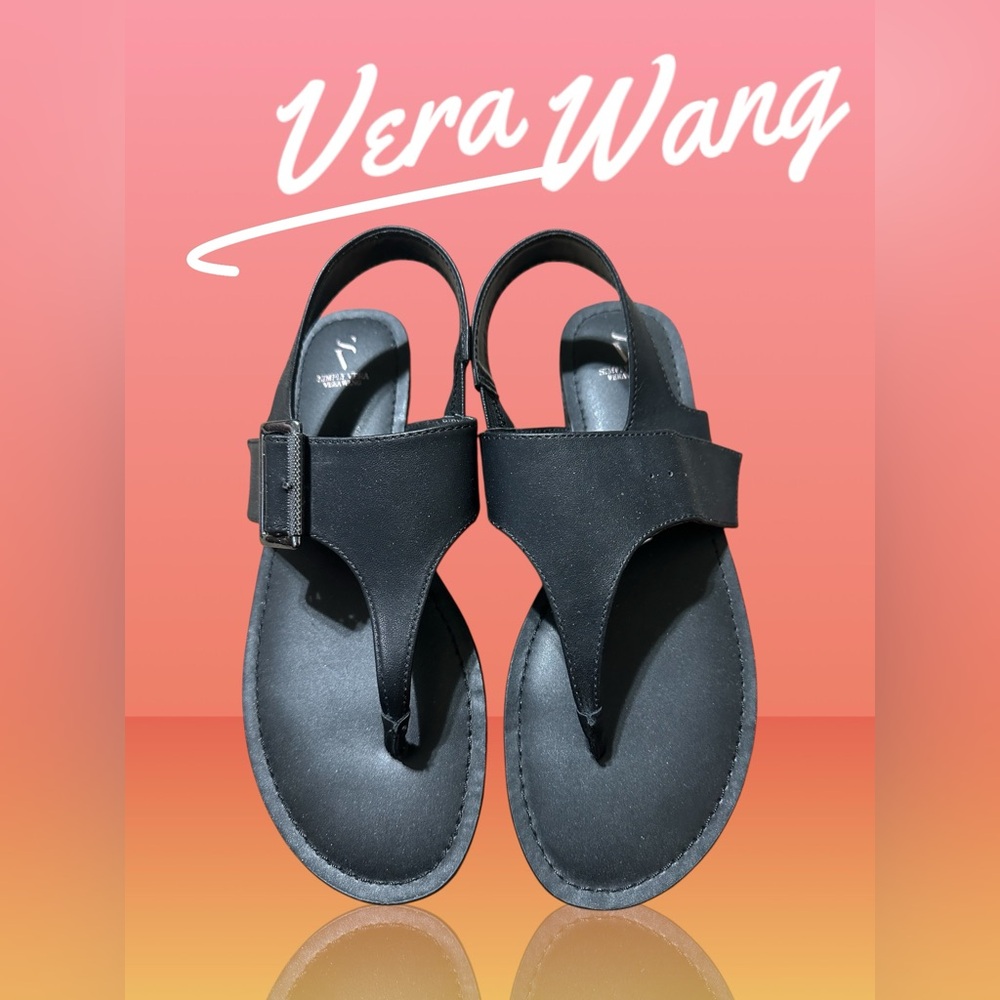 Simply Vera Vera Wang Black Sandals